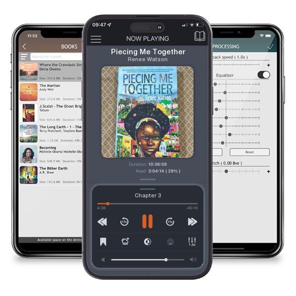 Download fo free audiobook Piecing Me Together by Renee Watson and listen anywhere on your iOS devices in the ListenBook app.