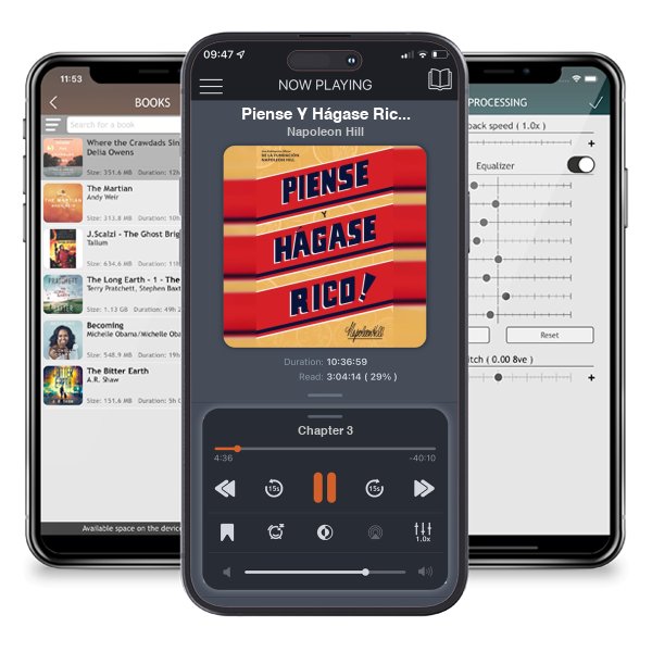 Descargar audiolibro gratis Piense Y Hágase Rico! (Think and Grow Rich) by Napoleon Hill y escuchar en cualquier lugar en sus dispositivos iOS en la aplicación ListenBook.