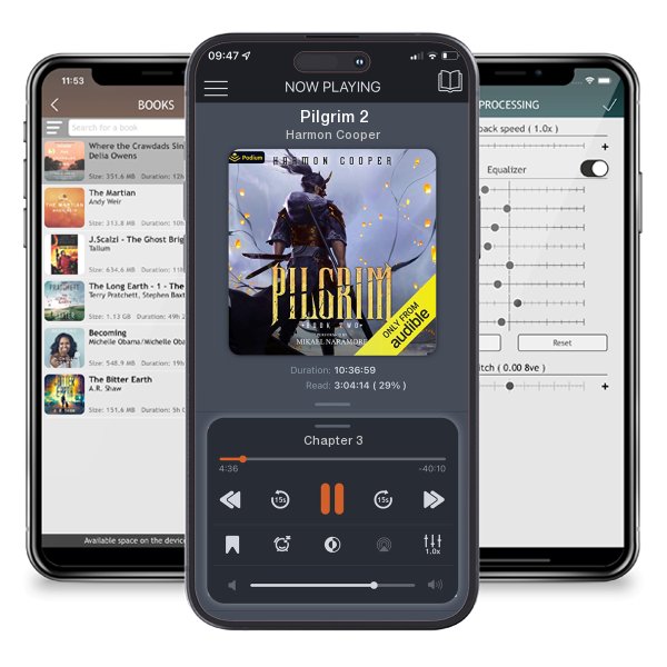 Download fo free audiobook Pilgrim 2 by Harmon Cooper and listen anywhere on your iOS devices in the ListenBook app.
