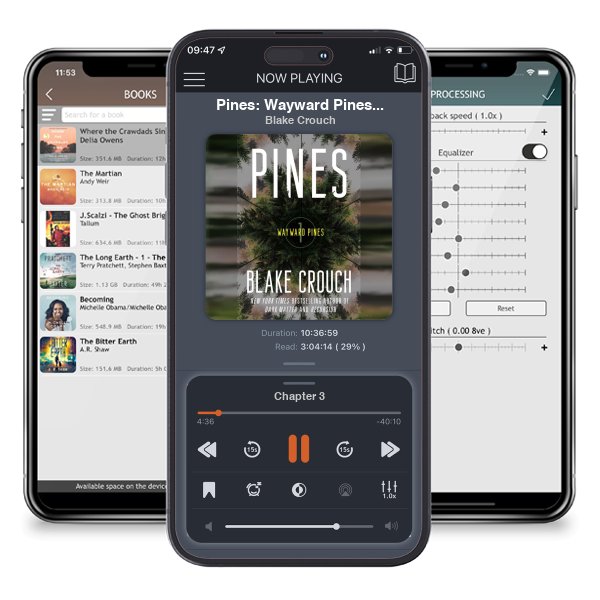 Download fo free audiobook Pines: Wayward Pines: 1 (The Wayward Pines Trilogy) by Blake Crouch and listen anywhere on your iOS devices in the ListenBook app.