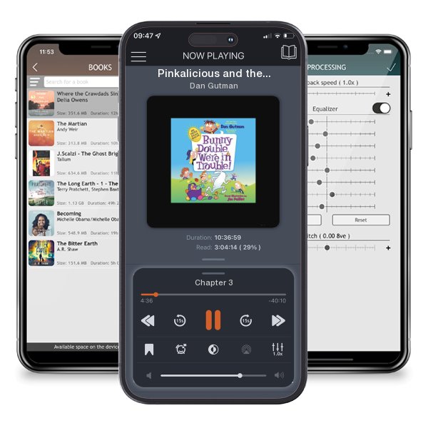 Download fo free audiobook Pinkalicious and the Perfect Present by Dan Gutman and listen anywhere on your iOS devices in the ListenBook app.