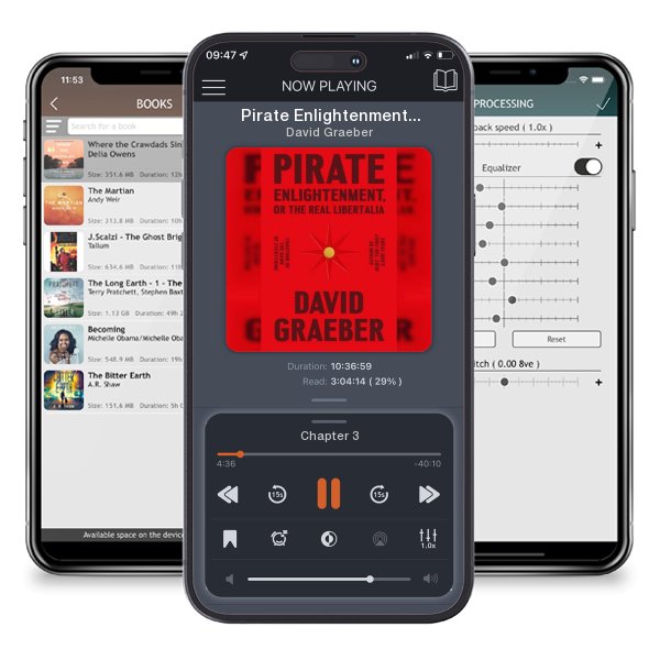 Download fo free audiobook Pirate Enlightenment, or the Real Libertalia by David Graeber and listen anywhere on your iOS devices in the ListenBook app.