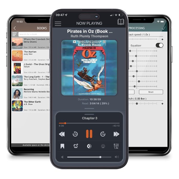 Download fo free audiobook Pirates in Oz (Book 25) by Ruth Plumly Thompson and listen anywhere on your iOS devices in the ListenBook app.