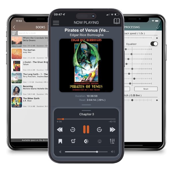 Download fo free audiobook Pirates of Venus (Venus, #1) by Edgar Rice Burroughs and listen anywhere on your iOS devices in the ListenBook app.
