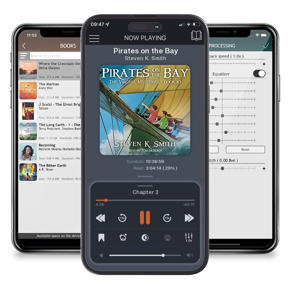 Download fo free audiobook Pirates on the Bay by Steven K. Smith and listen anywhere on your iOS devices in the ListenBook app.