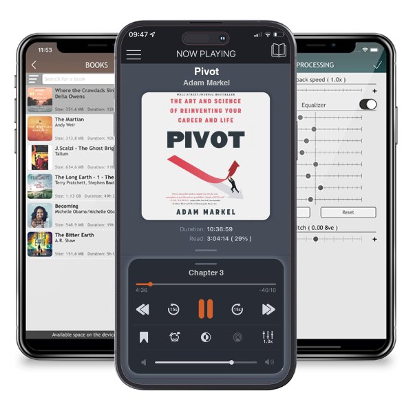 Download fo free audiobook Pivot by Adam Markel and listen anywhere on your iOS devices in the ListenBook app.