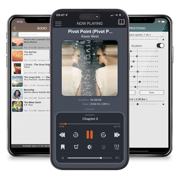 Download fo free audiobook Pivot Point (Pivot Point, #1) by Kasie West and listen anywhere on your iOS devices in the ListenBook app.