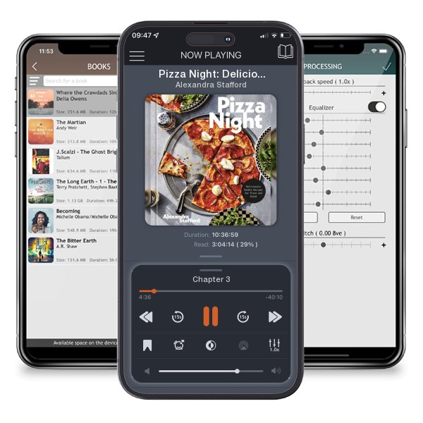 Download fo free audiobook Pizza Night: Deliciously Doable Recipes for Pizza and Salad by Alexandra Stafford and listen anywhere on your iOS devices in the ListenBook app.