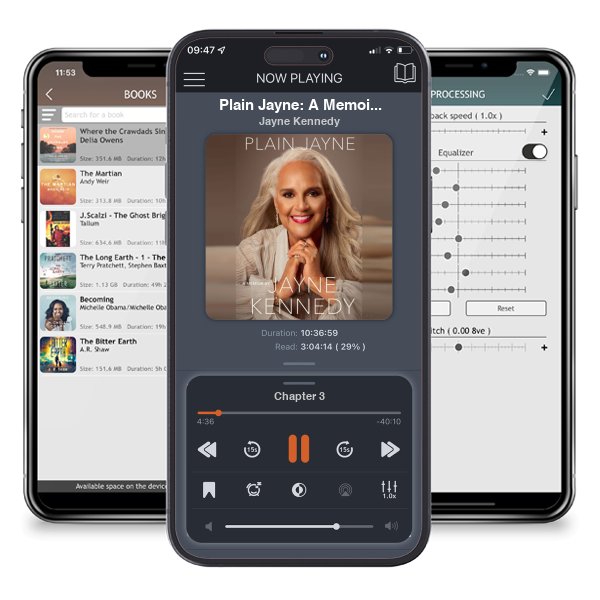 Download fo free audiobook Plain Jayne: A Memoir by Jayne Kennedy and listen anywhere on your iOS devices in the ListenBook app.