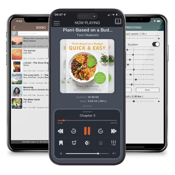 Download fo free audiobook Plant-Based on a Budget Quick & Easy: 100 Fast, Healthy,... by Toni Okamoto and listen anywhere on your iOS devices in the ListenBook app.