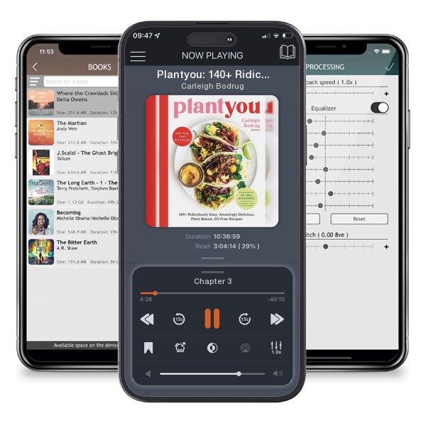 Download fo free audiobook Plantyou: 140+ Ridiculously Easy, Amazingly Delicious... by Carleigh Bodrug and listen anywhere on your iOS devices in the ListenBook app.