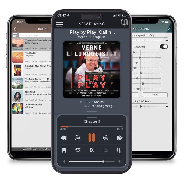 Download fo free audiobook Play by Play: Calling the Wildest Games In Sports–From SEC Football to College Basketball, The Masters, and More by Verne Lundquist and listen anywhere on your iOS devices in the ListenBook app.