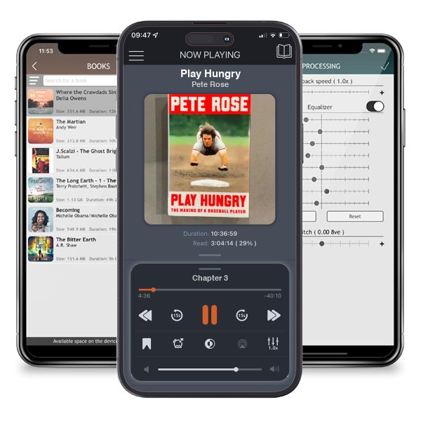 Download fo free audiobook Play Hungry by Pete Rose and listen anywhere on your iOS devices in the ListenBook app.