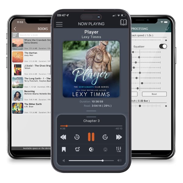 Download fo free audiobook Player by Lexy Timms and listen anywhere on your iOS devices in the ListenBook app.