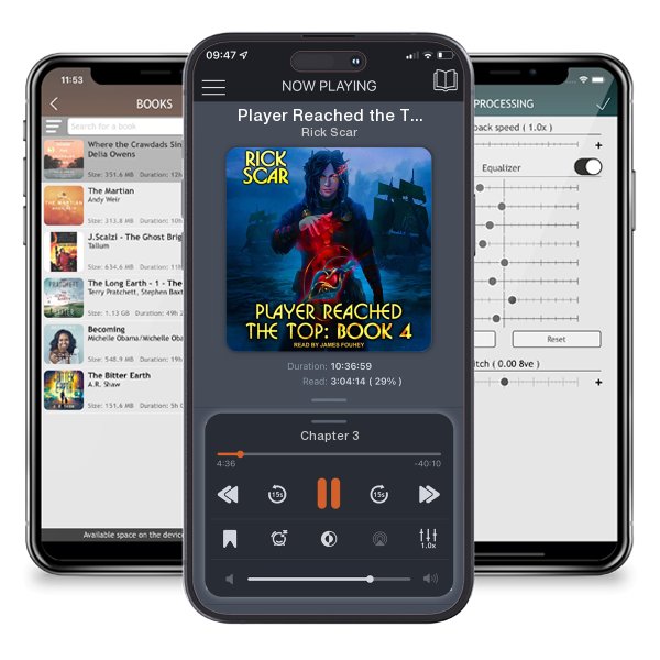 Download fo free audiobook Player Reached the Top, Book 4 by Rick Scar and listen anywhere on your iOS devices in the ListenBook app.