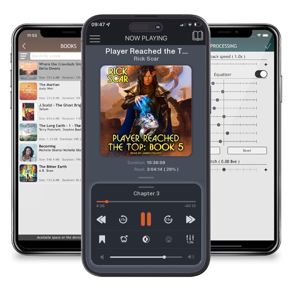 Download fo free audiobook Player Reached the Top by Rick Scar and listen anywhere on your iOS devices in the ListenBook app.