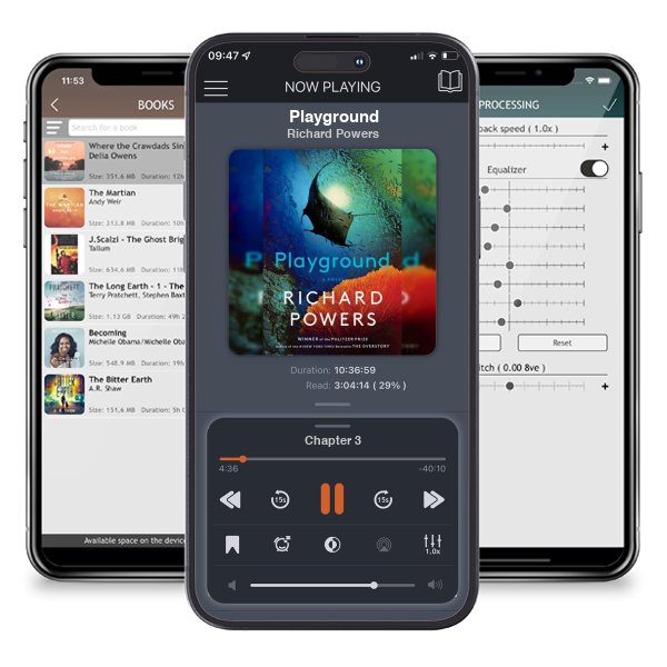 Download fo free audiobook Playground by Richard Powers and listen anywhere on your iOS devices in the ListenBook app.