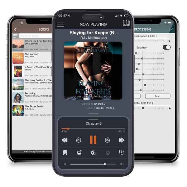 Download fo free audiobook Playing for Keeps (Neighbor from Hell, #1) by R.L. Mathewson and listen anywhere on your iOS devices in the ListenBook app.