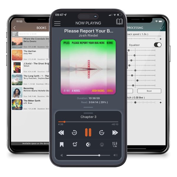 Download fo free audiobook Please Report Your Bug Here by Josh Riedel and listen anywhere on your iOS devices in the ListenBook app.