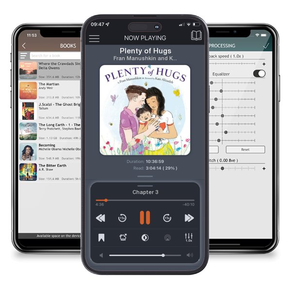Download fo free audiobook Plenty of Hugs by Fran Manushkin and Kate Alizadeh and listen anywhere on your iOS devices in the ListenBook app.