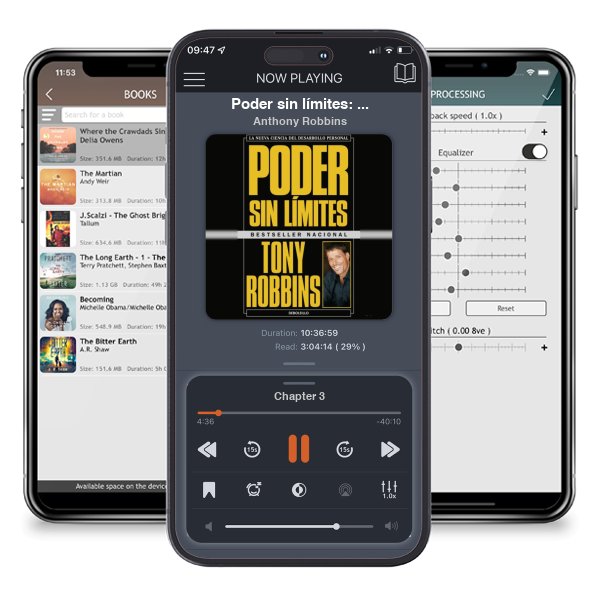 Descargar audiolibro gratis Poder sin límites: La nueva ciencia del desarrollo personal (Unlimited Power: The New Science of Personal Achievement) by Anthony Robbins y escuchar en cualquier lugar en sus dispositivos iOS en la aplicación ListenBook.