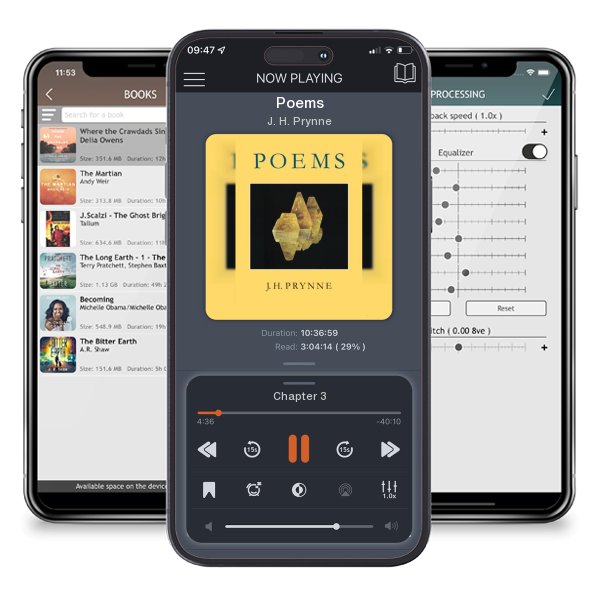 Download fo free audiobook Poems by J. H. Prynne and listen anywhere on your iOS devices in the ListenBook app.