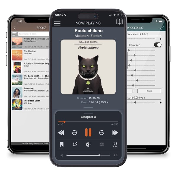 Descargar audiolibro gratis Poeta chileno by Alejandro Zambra y escuchar en cualquier lugar en sus dispositivos iOS en la aplicación ListenBook.