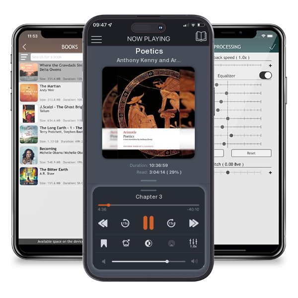 Download fo free audiobook Poetics by Anthony Kenny and Aristotle and listen anywhere on your iOS devices in the ListenBook app.
