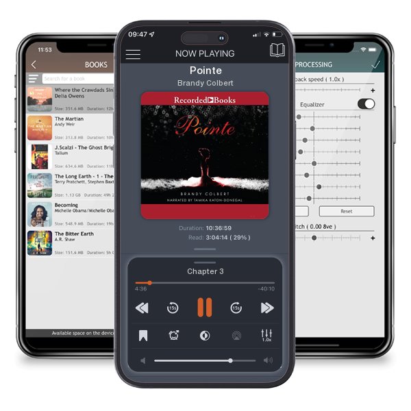 Download fo free audiobook Pointe by Brandy Colbert and listen anywhere on your iOS devices in the ListenBook app.