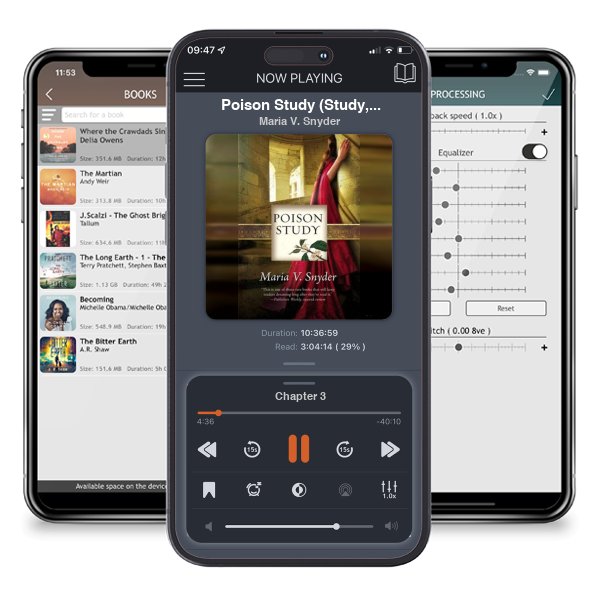 Download fo free audiobook Poison Study (Study, #1) by Maria V. Snyder and listen anywhere on your iOS devices in the ListenBook app.