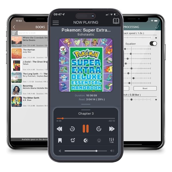 Download fo free audiobook Pokemon: Super Extra Deluxe... by Scholastic and listen anywhere on your iOS devices in the ListenBook app.