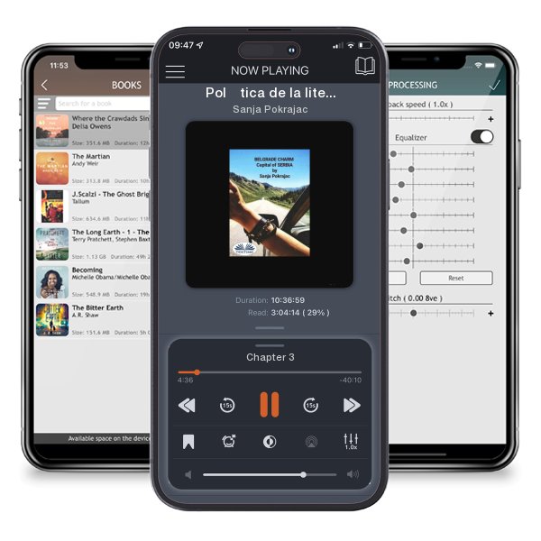 Download fo free audiobook Política de la literatura by Sanja Pokrajac and listen anywhere on your iOS devices in the ListenBook app.