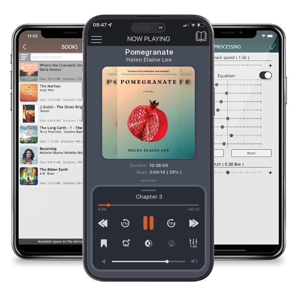 Download fo free audiobook Pomegranate by Helen Elaine Lee and listen anywhere on your iOS devices in the ListenBook app.