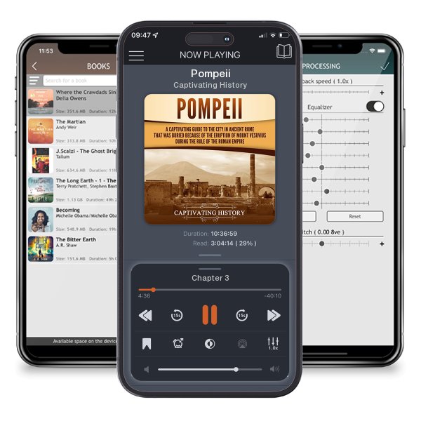 Download fo free audiobook Pompeii by Captivating History and listen anywhere on your iOS devices in the ListenBook app.