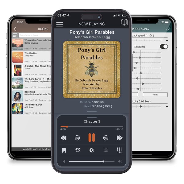 Download fo free audiobook Pony's Girl Parables by Deborah Draves Legg and listen anywhere on your iOS devices in the ListenBook app.