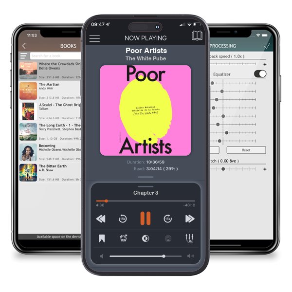 Download fo free audiobook Poor Artists by The White Pube and listen anywhere on your iOS devices in the ListenBook app.