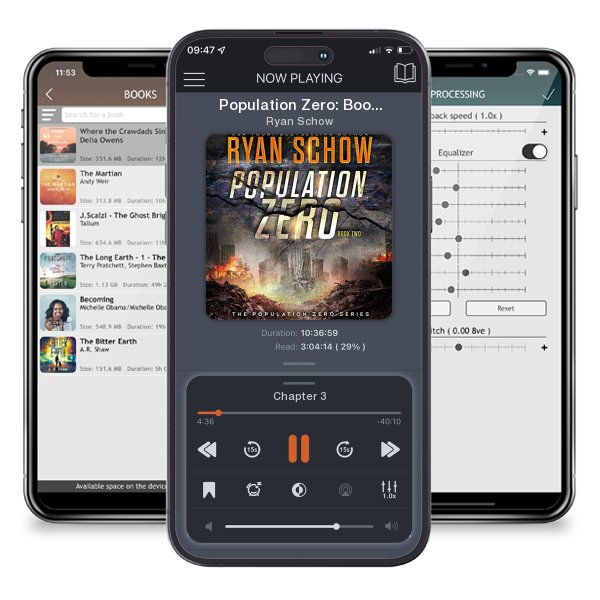 Download fo free audiobook Population Zero: Book 2 by Ryan Schow and listen anywhere on your iOS devices in the ListenBook app.