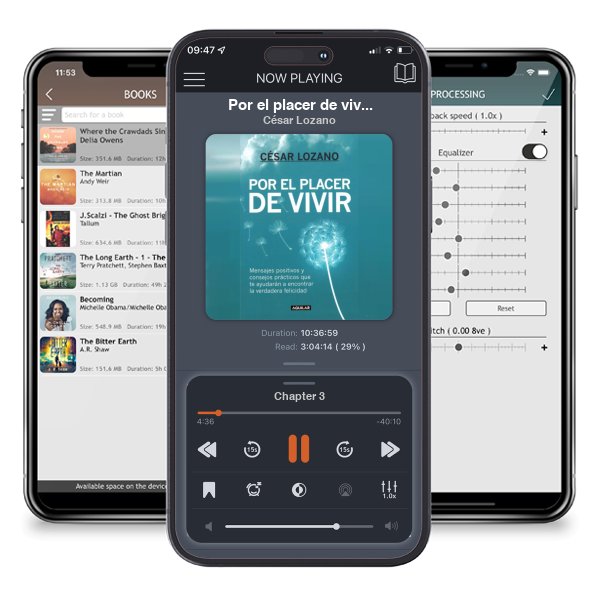 Descargar audiolibro gratis Por el placer de vivir: Mensajes positivos y consejos prácticos que te ayudarán a encontrar la verdadera felicidad by César Lozano y escuchar en cualquier lugar en sus dispositivos iOS en la aplicación ListenBook.