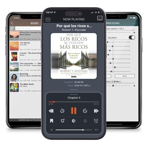 Descargar audiolibro gratis Por qué los ricos se vuelven más ricos: ¿Qué es realmente la educación financiera? / Why the Rich Are Getting Richer: What Is Financial Education...Really? by Robert T. Kiyosaki y escuchar en cualquier lugar en sus dispositivos iOS en la aplicación ListenBook.