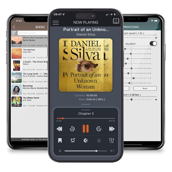 Download fo free audiobook Portrait of an Unknown Woman by Daniel Silva and listen anywhere on your iOS devices in the ListenBook app.