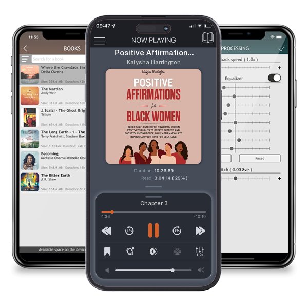 Download fo free audiobook Positive Affirmations for Black Women by Kalysha Harrington and listen anywhere on your iOS devices in the ListenBook app.