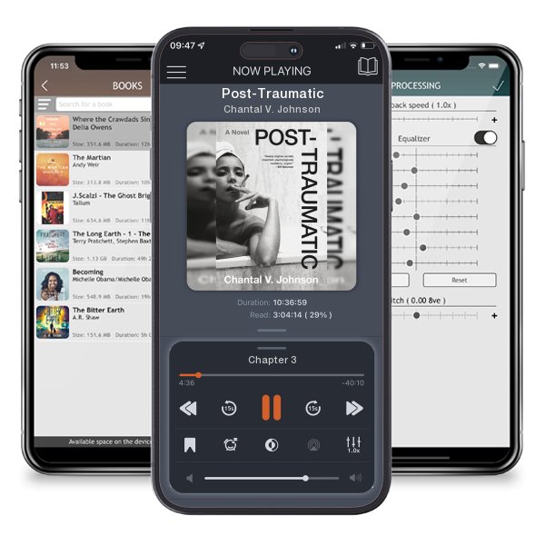 Download fo free audiobook Post-Traumatic by Chantal V. Johnson and listen anywhere on your iOS devices in the ListenBook app.