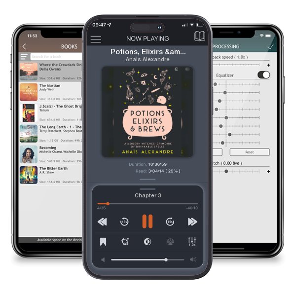 Download fo free audiobook Potions, Elixirs & Brews: A Modern Witches' Grimoire of... by Anais Alexandre and listen anywhere on your iOS devices in the ListenBook app.