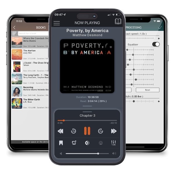 Download fo free audiobook Poverty, by America by Matthew Desmond and listen anywhere on your iOS devices in the ListenBook app.