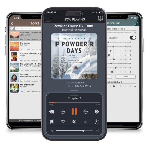 Download fo free audiobook Powder Days: Ski Bums, Ski Towns and the Future of Chasing... by Heather Hansman and listen anywhere on your iOS devices in the ListenBook app.