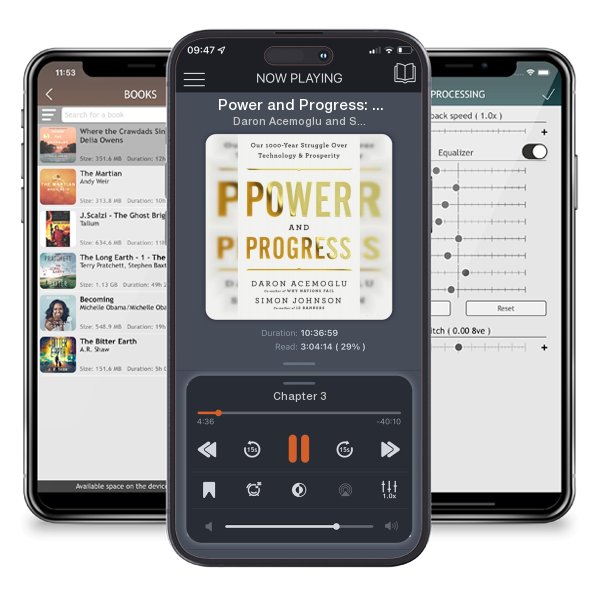 Download fo free audiobook Power and Progress: Our Thousand-Year Struggle Over... by Daron Acemoglu and Simon Johnson and listen anywhere on your iOS devices in the ListenBook app.