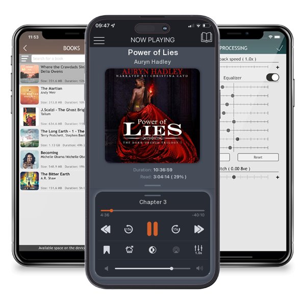 Download fo free audiobook Power of Lies by Auryn Hadley and listen anywhere on your iOS devices in the ListenBook app.