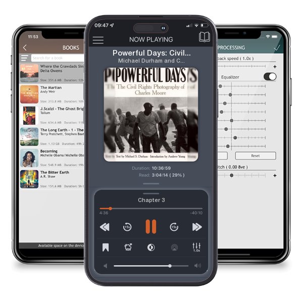 Download fo free audiobook Powerful Days: Civil Rights Photography of Charles Moore by Michael Durham and Charles Moore and listen anywhere on your iOS devices in the ListenBook app.