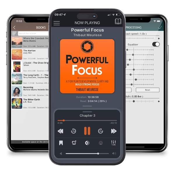 Download fo free audiobook Powerful Focus by Thibaut Meurisse and listen anywhere on your iOS devices in the ListenBook app.