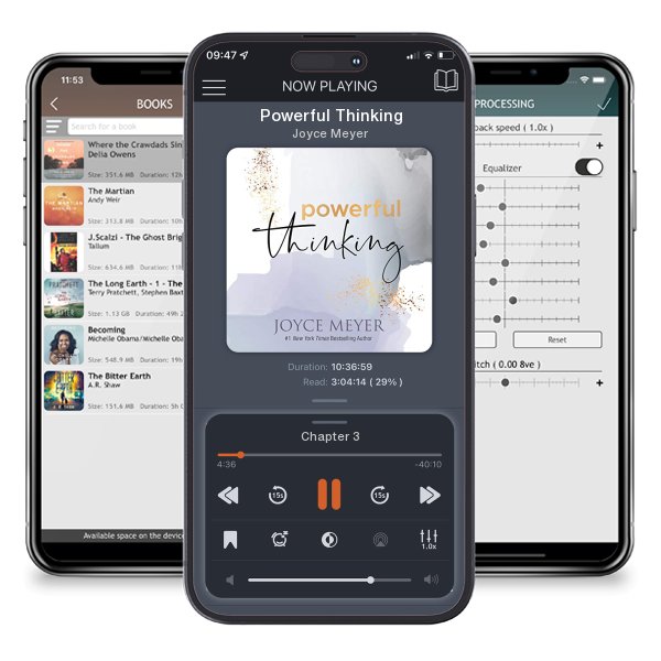 Download fo free audiobook Powerful Thinking by Joyce Meyer and listen anywhere on your iOS devices in the ListenBook app.